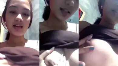 Bokep Indo ABG Cantik Pap Remas Toket