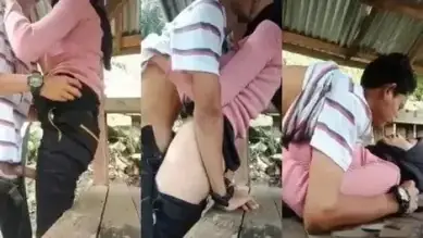 Skandal Jilbab ABG Mesum Di Pos Ronda Brutal